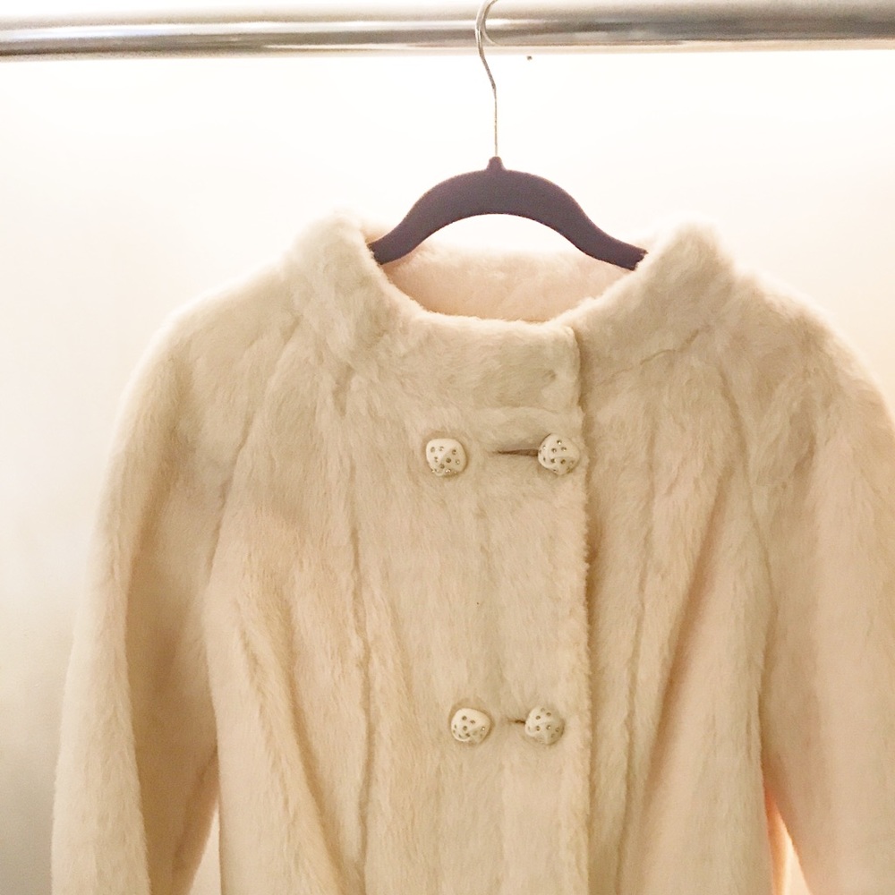 Vintage faux fur coat